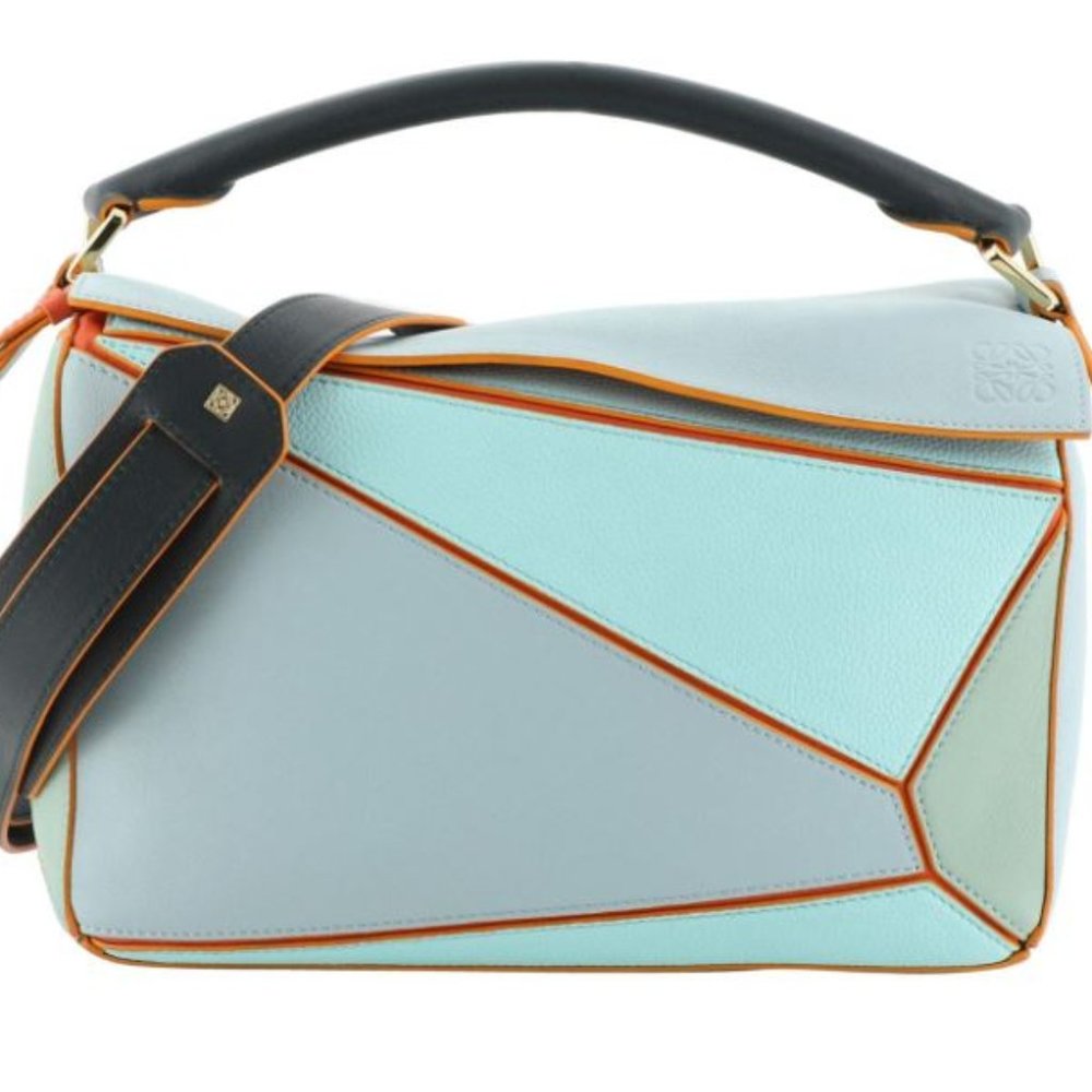 SEARCHING FOR THIS BAG! ISO Loewe Ibiza Aqua Multicolored Puzzle Bag - Medium